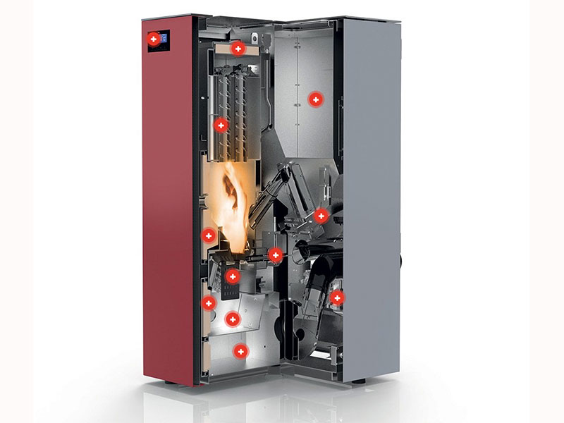 03_Installation_chaudière_a_pellets_marque_RED_heating_Peruwelz_Confortservices