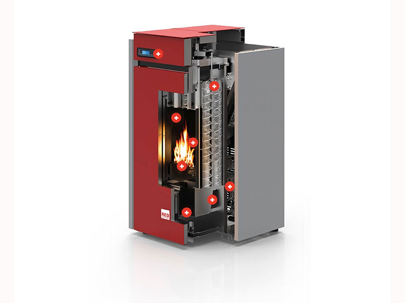 11_Installation_chaudière_a_pellets_marque_RED_heating_Peruwelz_Confortservices
